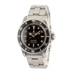 Vintage Rolex Submariner Ref 5512 Stainless Steel