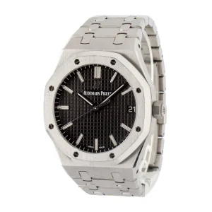 Pre-owned Audemars Piguet Royal Oak Selfwinding Black Dial