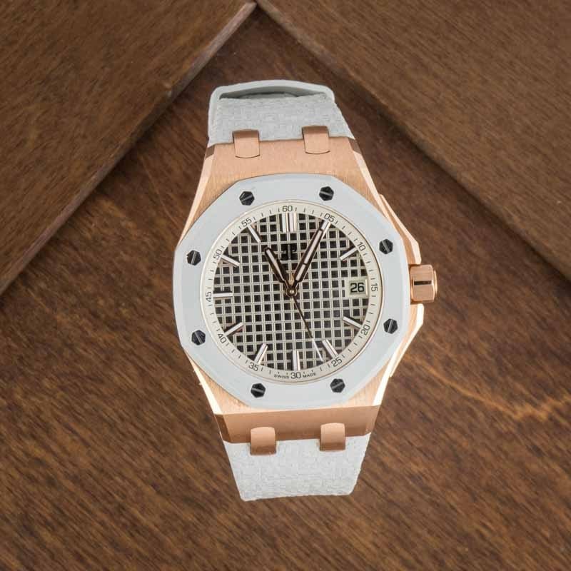 Audemars Piguet Royal Oak Offshore Selfwinding Ivory Dial - Image 3