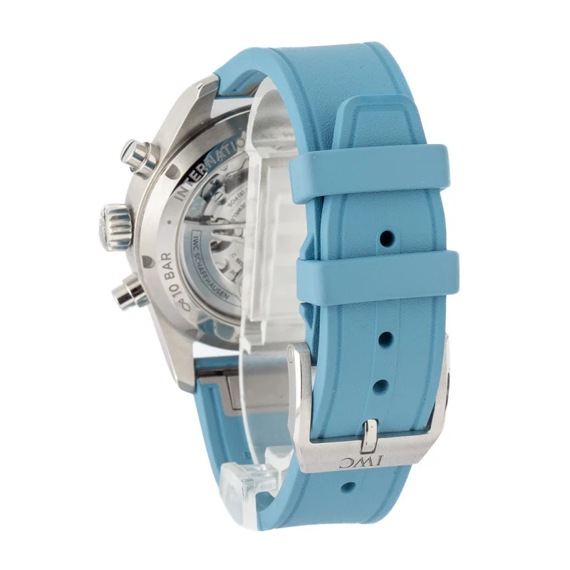 Used IWC Pilot's Watch Chronograph 41 IW388117 Blue Dial - Image 3