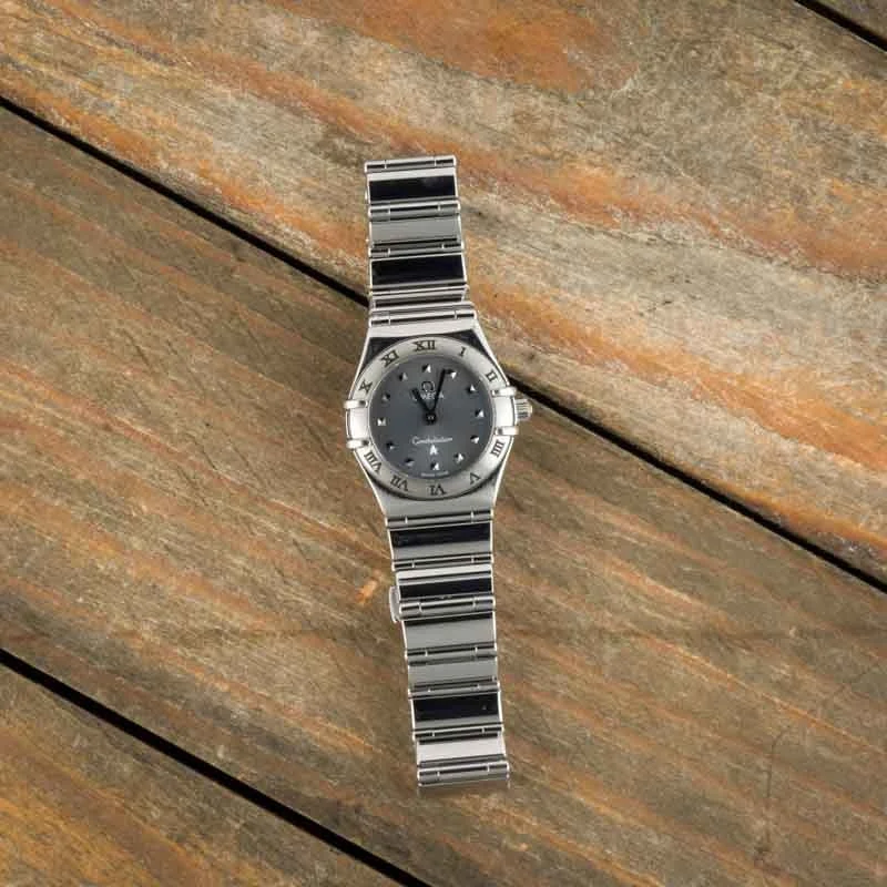 Ladies Mini Omega Constellation Grey Dial - Image 4
