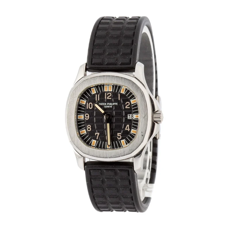 Ladies Patek Philippe Aquanaut 4960A Black Dial
