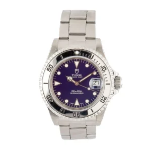 Tudor Submariner Prince Date 79190 Blue Dial