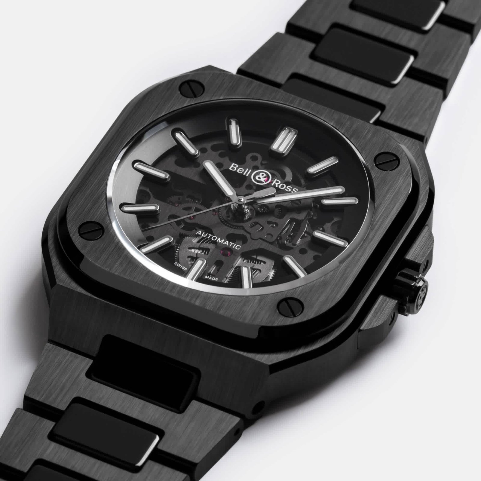 Bell & Ross BR-05 Skeleton Black Ceramic (BR05A-BL-SK-CE/SCE) - Image 2
