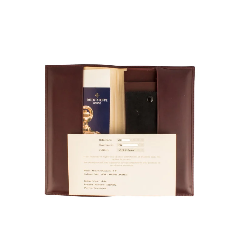 Ladies Patek Philippe Aquanaut 4960A Black Dial - Image 4